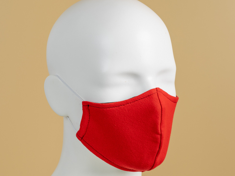 Dvojvrstvové tvarované elastické rúško, vzor 1459 Dvojvrstvové tvarované elastické rúško, vzor 1459