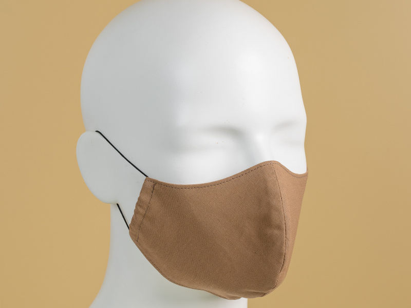 Dvojvrstvové tvarované rúško zo 100% husto tkanej bavlny, vzor 1493 Dvojvrstvové tvarované rúško zo 100% husto tkanej bavlny, vzor 1493