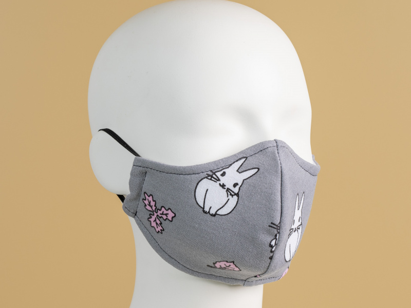 Dvojvrstvové tvarované elastické rúško, vzor 1562 Dvojvrstvové tvarované elastické rúško, vzor 1562